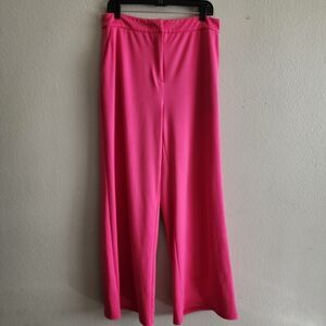 Sugarlips Women's Pink Wide-Leg Pants Workpants Statement